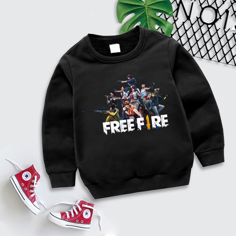 Áo Sweater Chui Đầu Cổ Tròn Cho Bé Gái