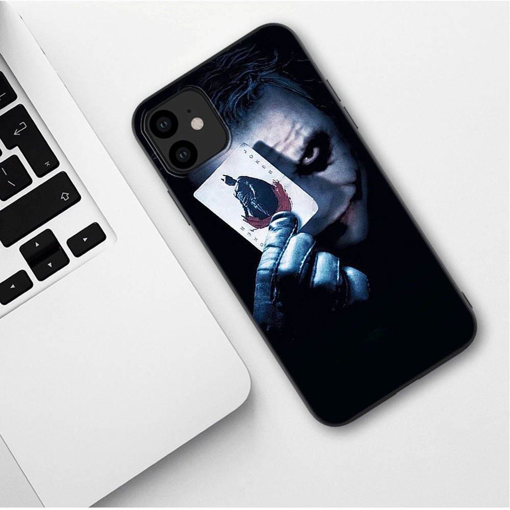 Ốp Điện Thoại Silicon In Hình Chú Hề joker Cho iPhone X XR XS Max 11 Pro
