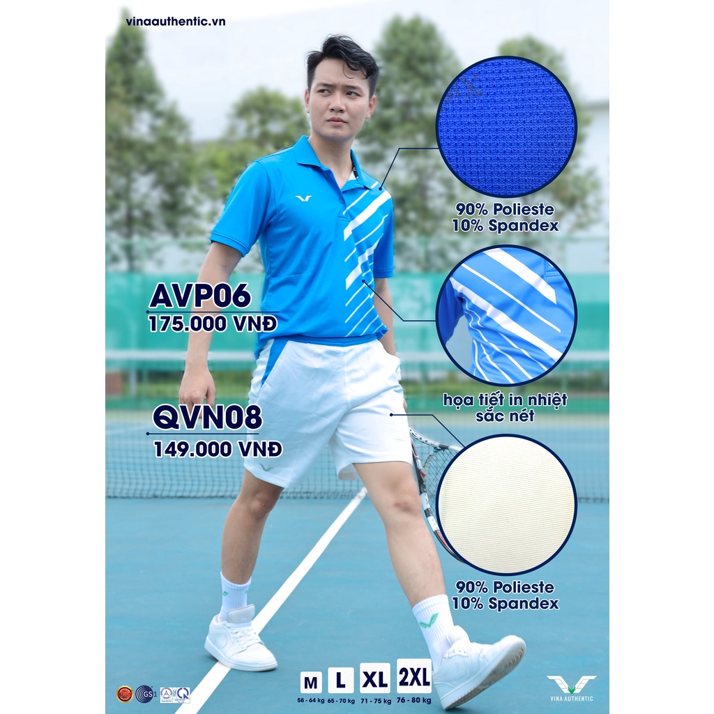 ⚡️FREE SHIP⚡️Áo polo nam cổ bẻ phong cách thể thao đậm chất nam tính- AVP06