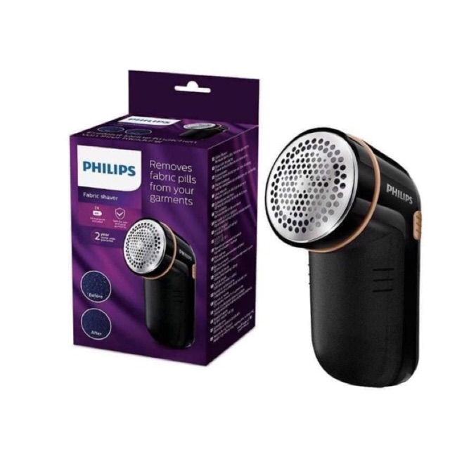 PHILIPS Máy cắt lông xù quần áo Cực khoẻ Cực bền Đời mới nhất GC026/80 Nhỏ tiện dụng Du Lịch [có video thực tế]