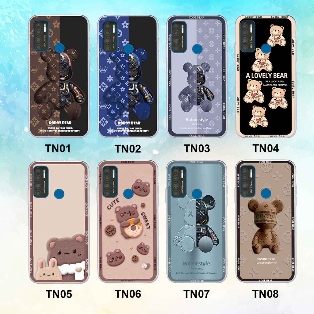 Ốp Vsmart Star 5 / Joy 4 / Live 4 bear brick, gấu đáng yêu, dễ thương