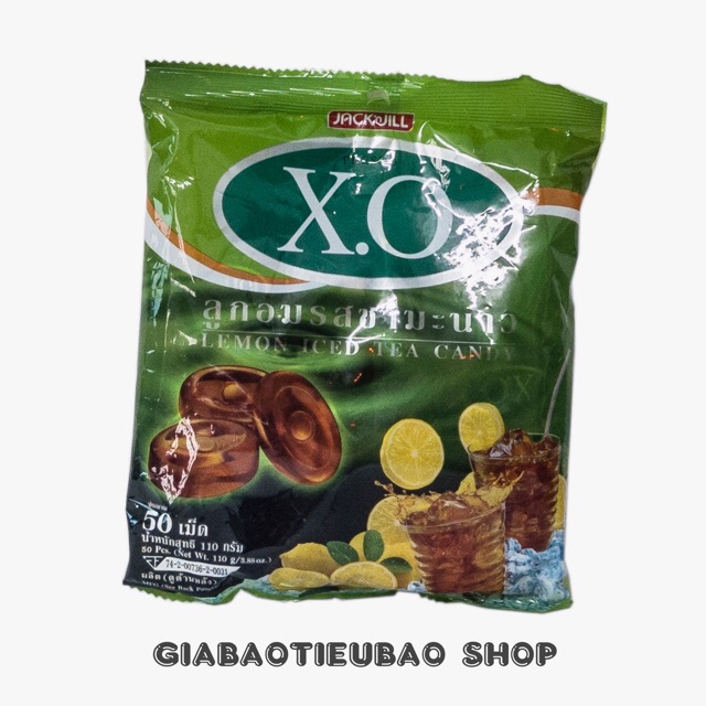 Kẹo Trà Chanh &amp; Mật Ong X.O TháiLan 110gr Jack&amp;Jill