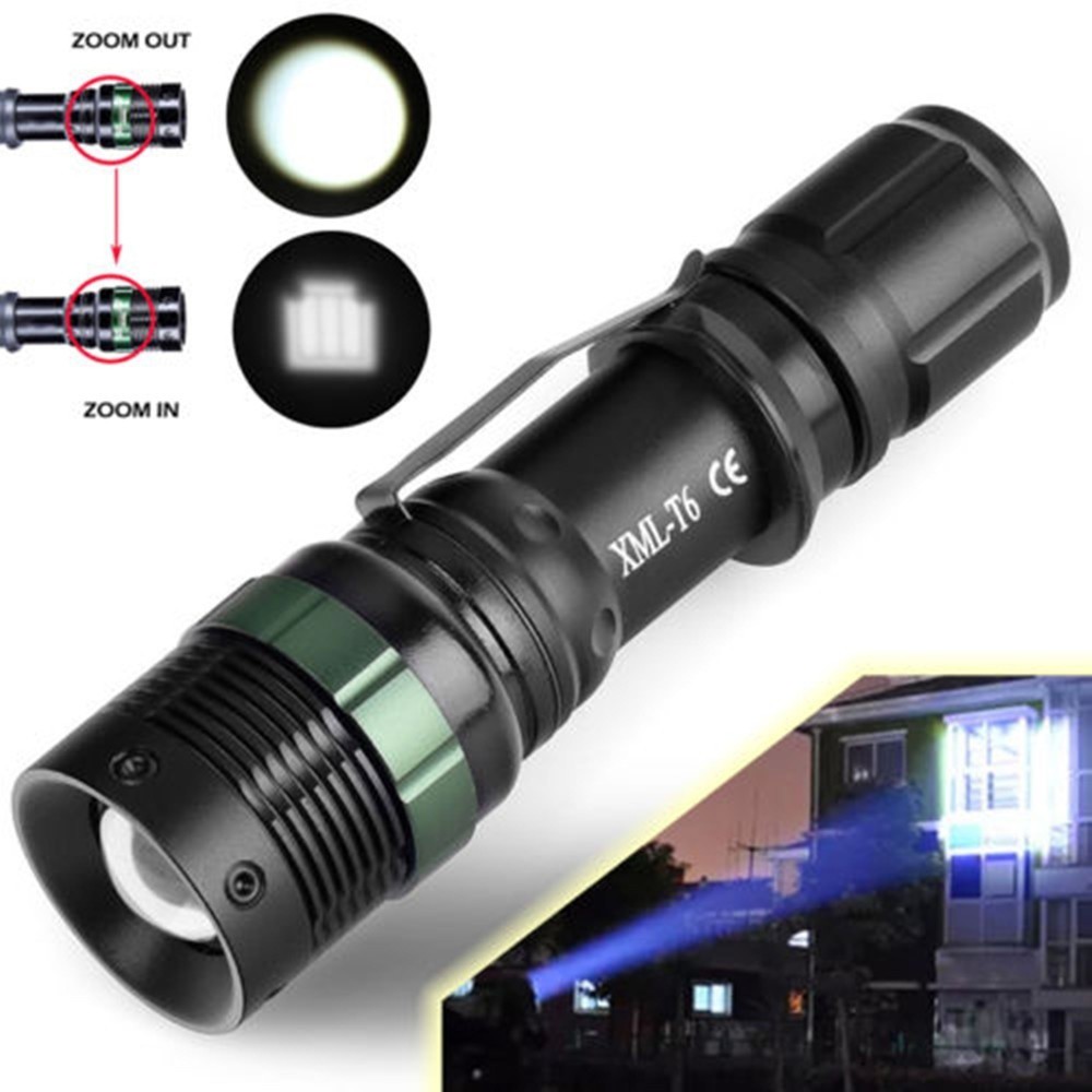 Đèn pin siêu sáng CREE XM-L Q5 10000 Lumen chất lượng cao