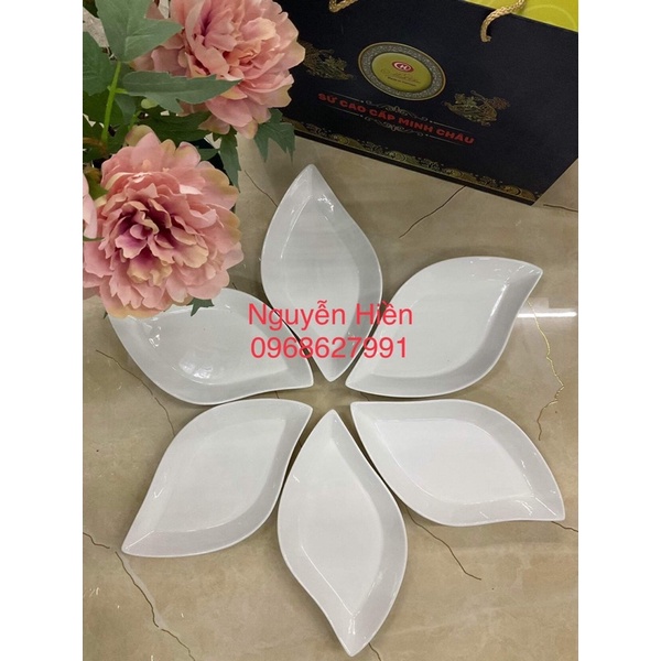 Bộ sản phẩm 6 đĩa lá nghệ thuật loại 1 DL30