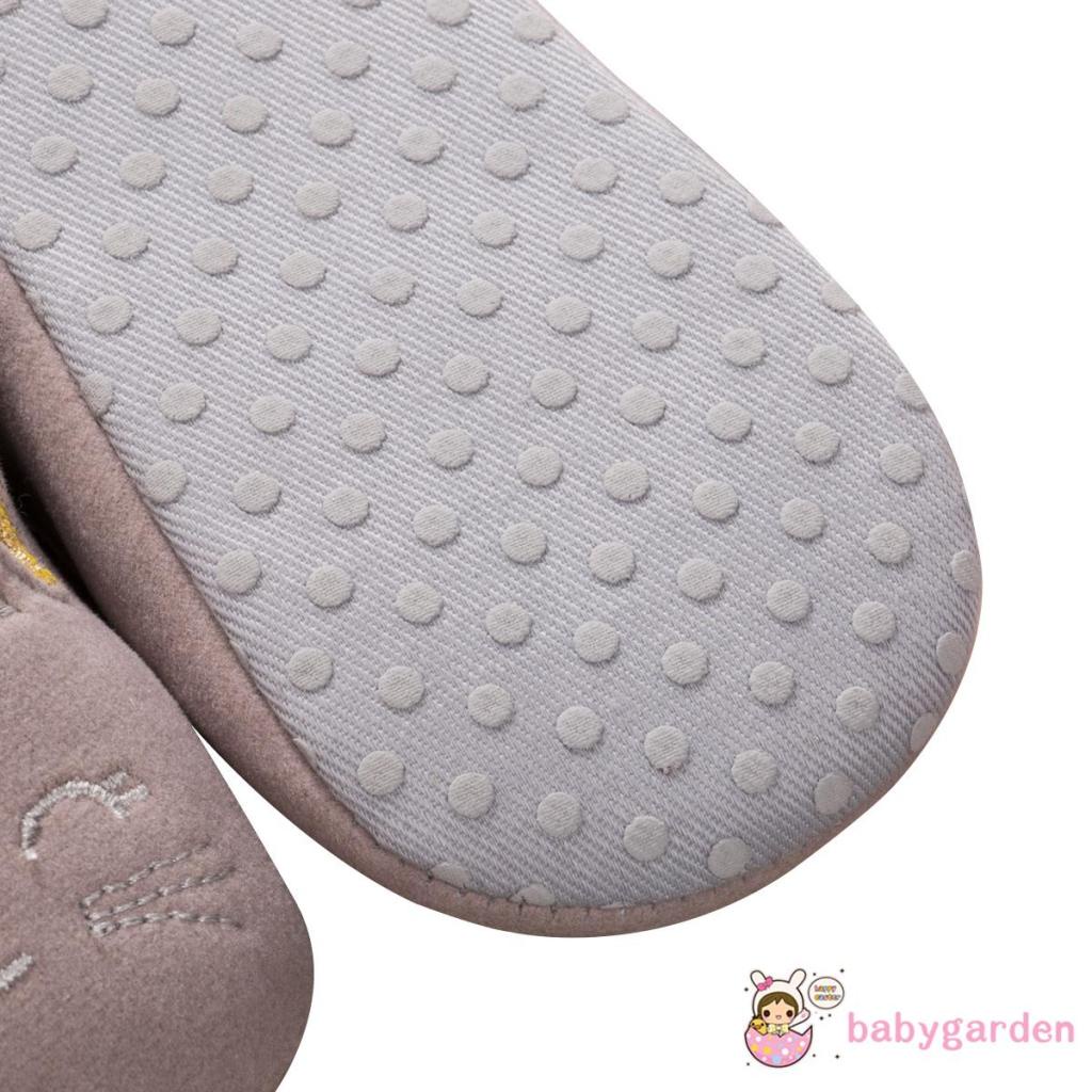 Giày Vải Cotton Đế Mềm Cho Bé Gái 0-18 Tháng Tuổi/Hồng/Trắng/Nâu/Xám/Đen