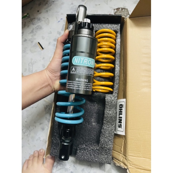 Phuộc nitron ohlins 2 lò xo gắn vario click luvias mio utimo sh mode vision