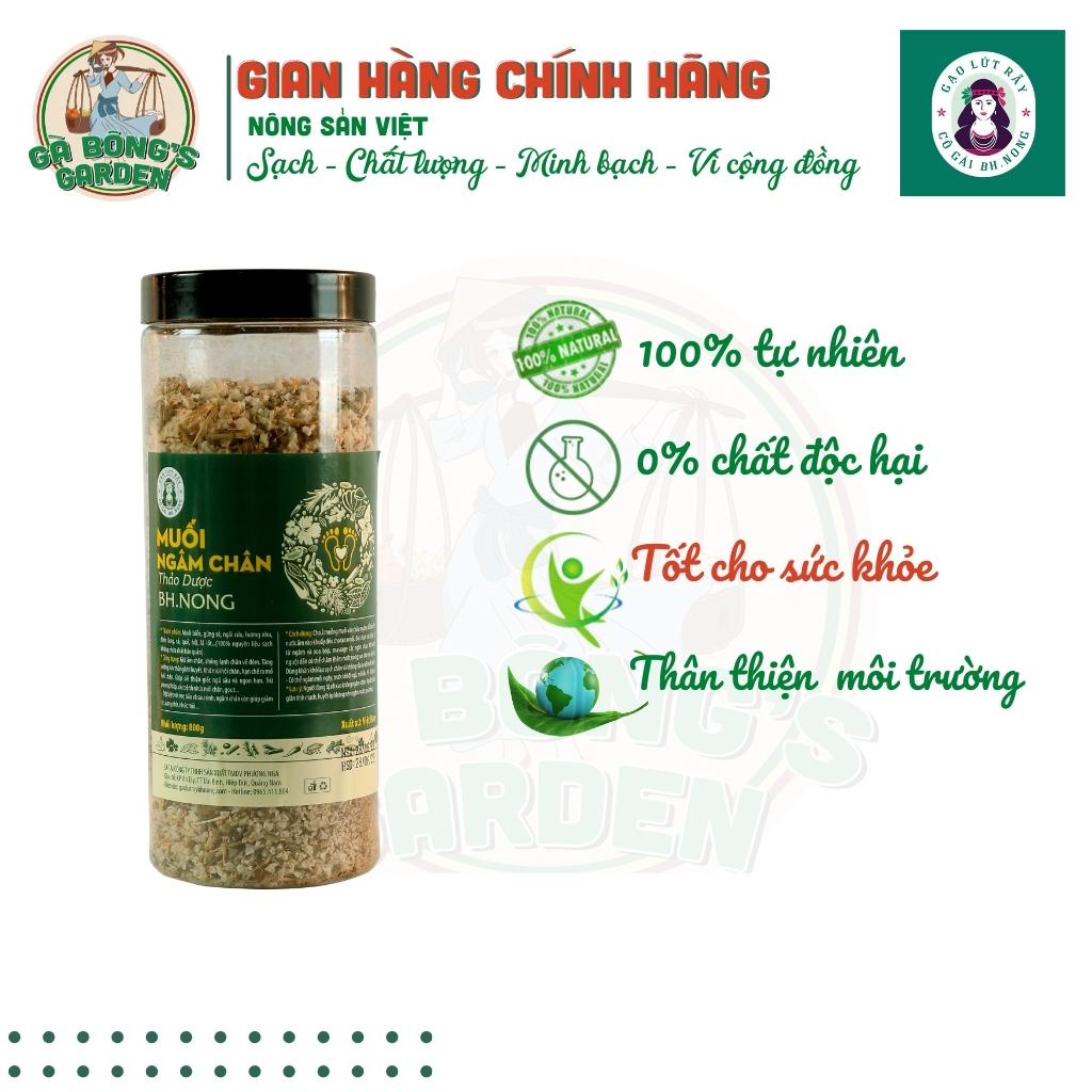 Muối Ngâm Chân Thảo Dược Cô Gái Bh.nong Hộp 800g
