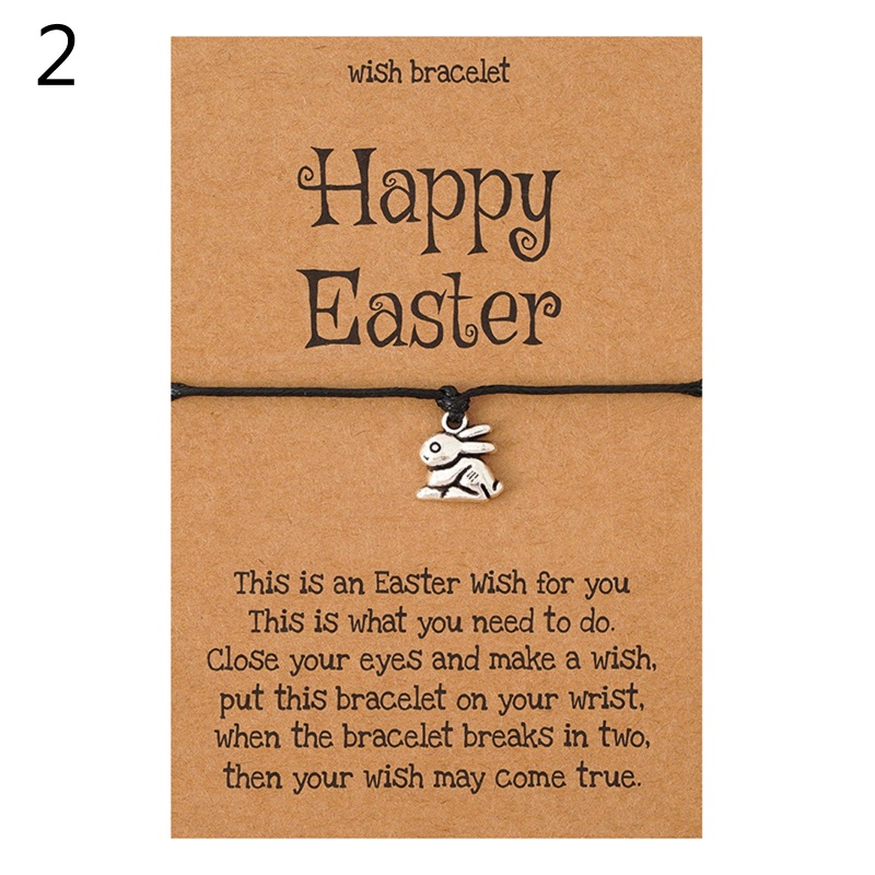 Vòng Tay Tình Bạn Mặt Hình Thỏ Dễ Thương