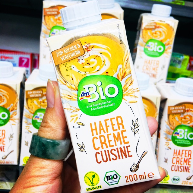 KEM TƯƠI YẾN MẠCH HỮU CƠ CHO BÉ