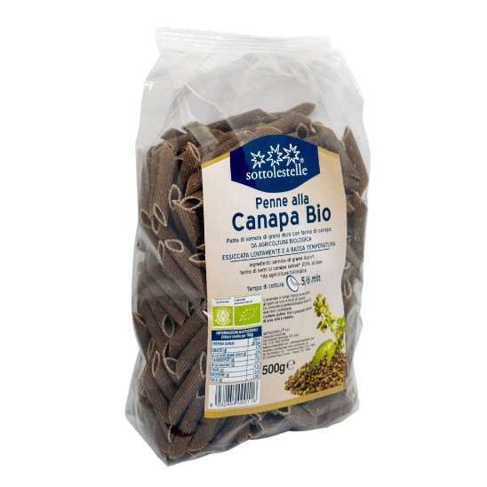 Nui Ống Hạt Gai Nguyên Cám Hữu Cơ Sottolestelle 500g