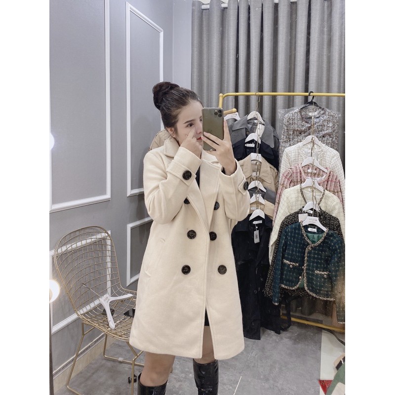 ( Có sẵn + Ảnh thật) ÁO KHOÁC DẠ DÁNG LỠ [MS 9030]