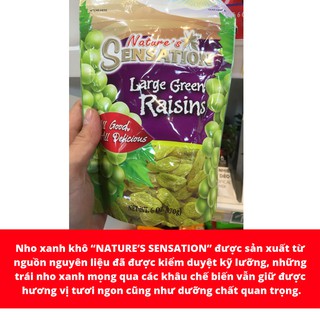 Nho Xanh khô NATURE'S SENSATION 170g