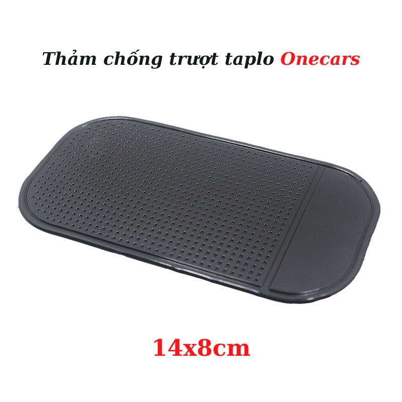 Thảm Chống Trơn Trượt Trên Taplo Ô Tô Dùng Để Đặt Đồ, Điện Thoại, Hộp Giấy, Decor Trang Trí