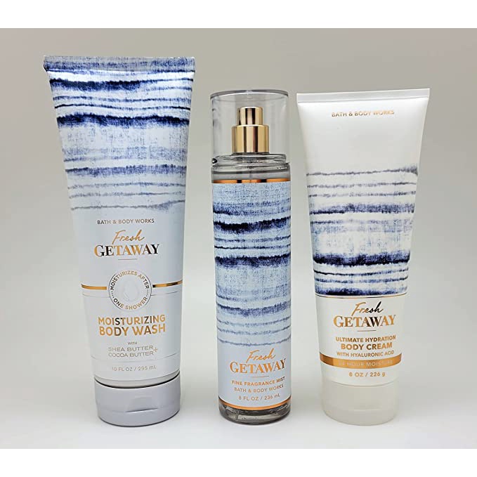 Body mist Bath And Body Works Fresh Get Away 15ml/ 35ml xịt thơm toàn thân