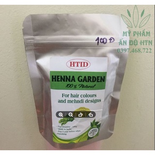 Bột henna nhuộm tóc phủ bạc 100g - All colour 100g túi zip date luôn mới