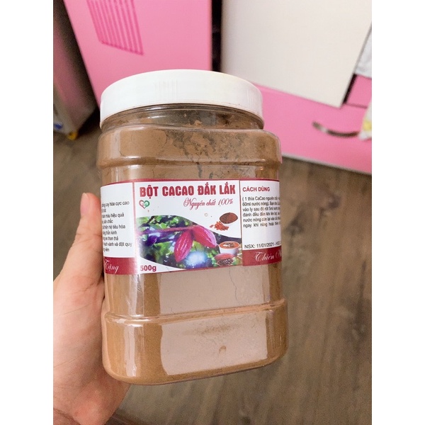 Bột cacao nguyên chất daklak 500gr