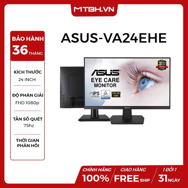 LCD ASUS 24 INCH VA24EHE 75HZ