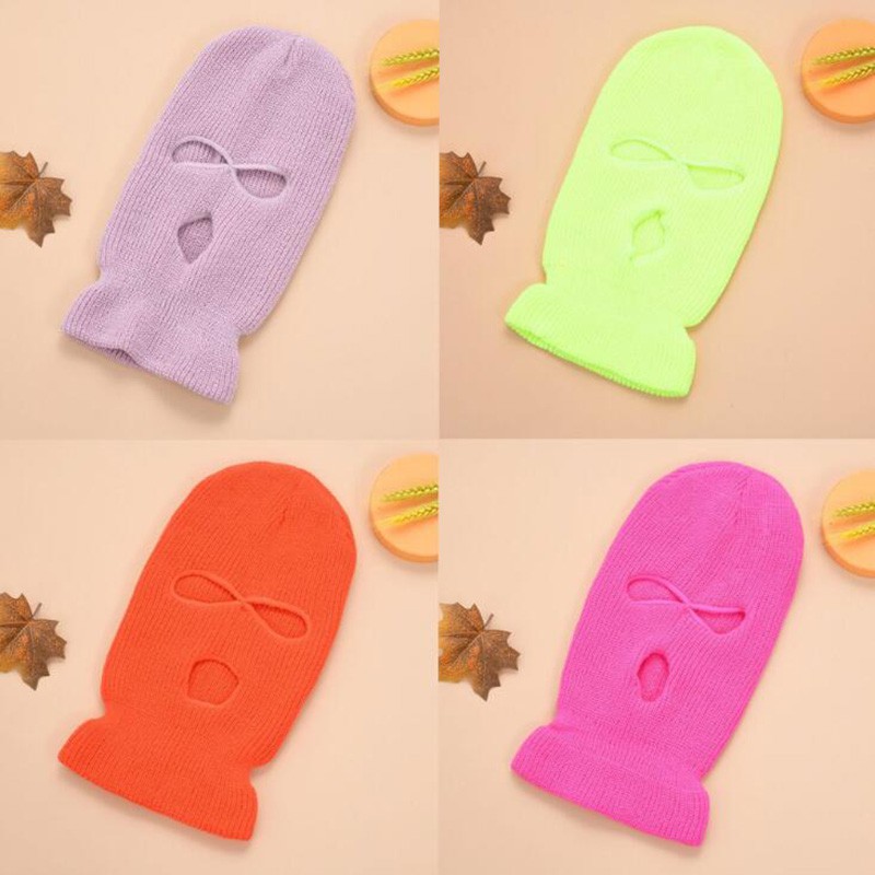 Mũ Trùm Đầu Khoét 3 Lỗ Hóa Trang Nhân Vật Balaclava