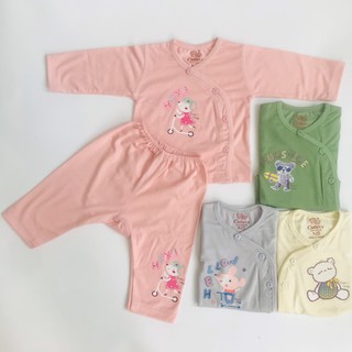 Bộ sơ sinh thun lạnh peptit Catter's Baby cực mềm mát