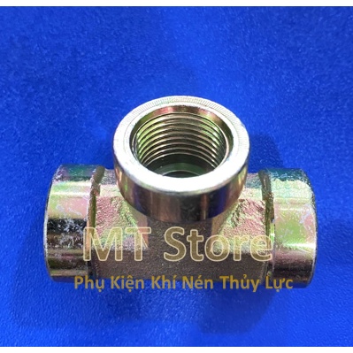 Ngã 3 Ren Trong - Tê Nối 3 Đầu Ren Trong | Sắt xi 7 màu | size 13mm ~ 27mm