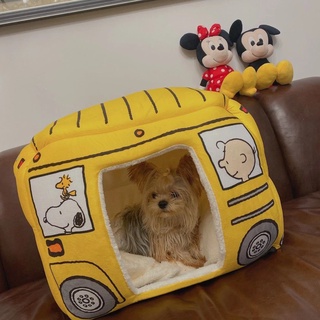 Dog House Pet Bed Folding Plush Cat Beds Washable Puppy Soft Mat for Small Dogs Sofa Warm And Cozy Pets Supplies