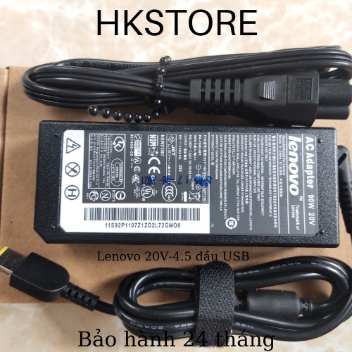 Sạc Laptop Lenovo 20V-3.25A 65W đầu USB Lenovo T440 E531 g40-70 g50-70 G500 T540 G400 G410 G500 yoga s1 14 15 260