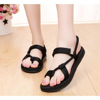 Sandal hebe nam nữ 2116 đen