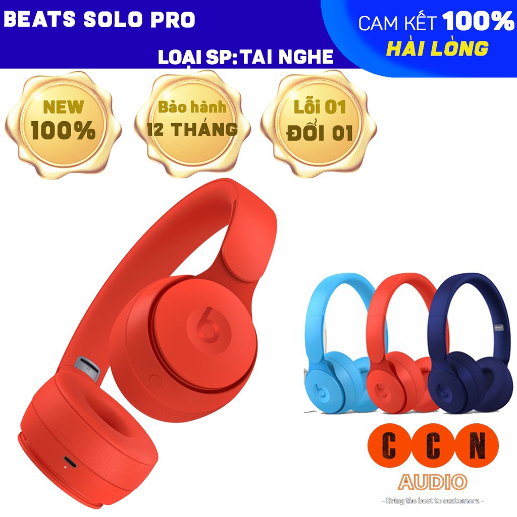 Tai nghe bluetooth onear Beats Solo Pro, tai nghe không dây âm thanh cực hay, chống ồn tốt