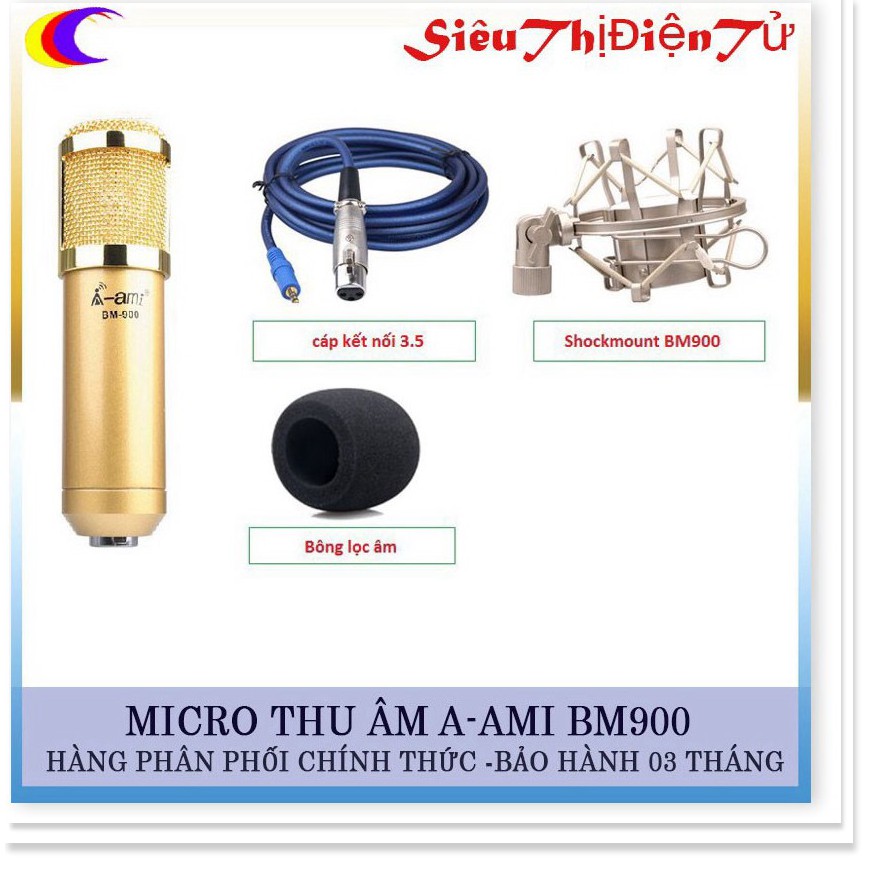 COMBO mic thu âm bm900 Ami sound card K108 chân màng dây live stream MA2- bộ karaoke sound card XOX k108 bản tiếng anh