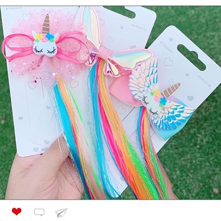 Kẹp Pony tóc giả cho bé lạ mắt