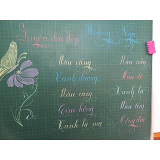 Phấn lục giác 10 màu - 50 viên