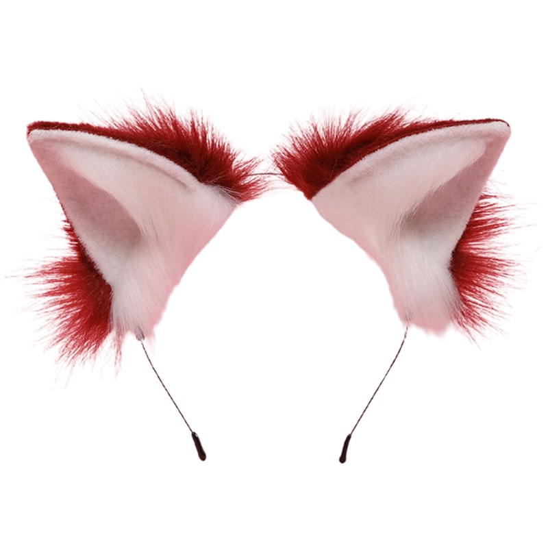 Băng Đô Tai Mèo Nhồi Bông Phong Cách Lolita Đáng Yêu Dành Cho Bé Gái