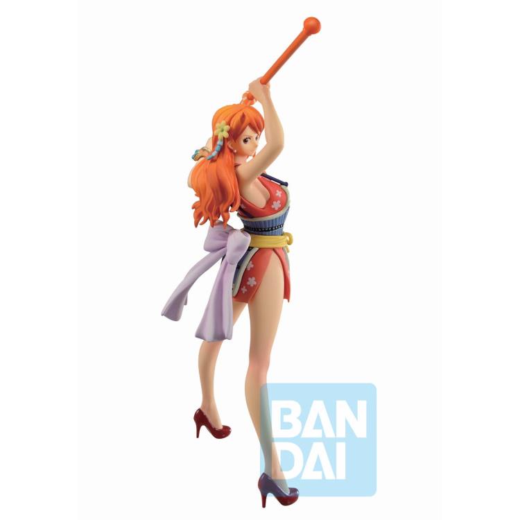 Mô hình chính hãng ONEPIECE - Nami - Wano -  Ichiban Kuji One Piece vol.100 Anniversary - chính hãng BANDAI
