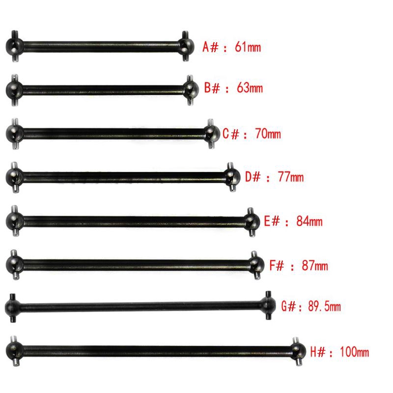 Trục nối hợp kim nhôm cho xe điều khiển từ xa Hsp 94122 94111 94123 94188 94103 94170 Rc