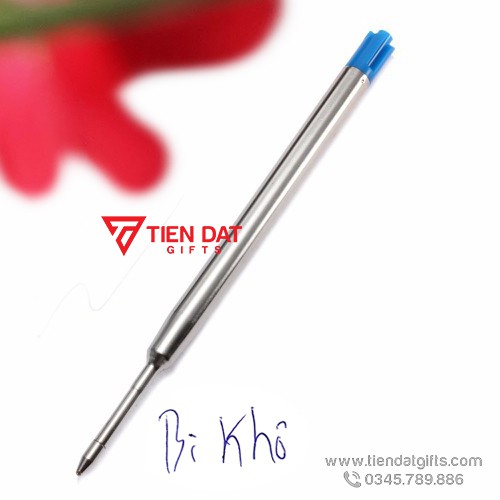 Ruột viết mực bi cao cấp 0.7mm thân hợp kim dành cho bút, viết bi xoay ( vặn ) - BÚT KHẮC TÊN