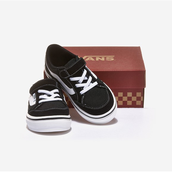 Giày Thể Thao Trẻ Em VANS FALKEN V3830K (15-22) Black/ White