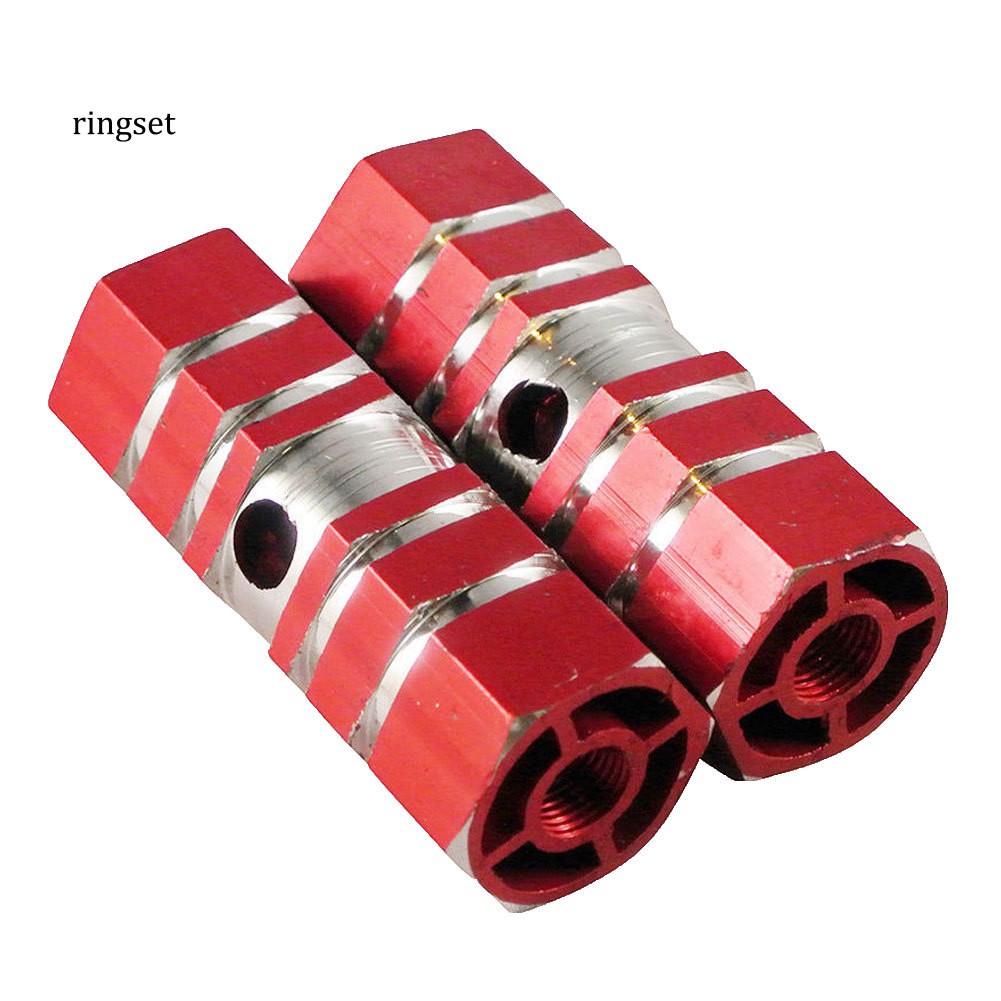 Bộ 2 Trục Giữ Bánh Xe Đạp Bằng Hợp Kim Nhôm Hình Lục Giác Tiện Dụng