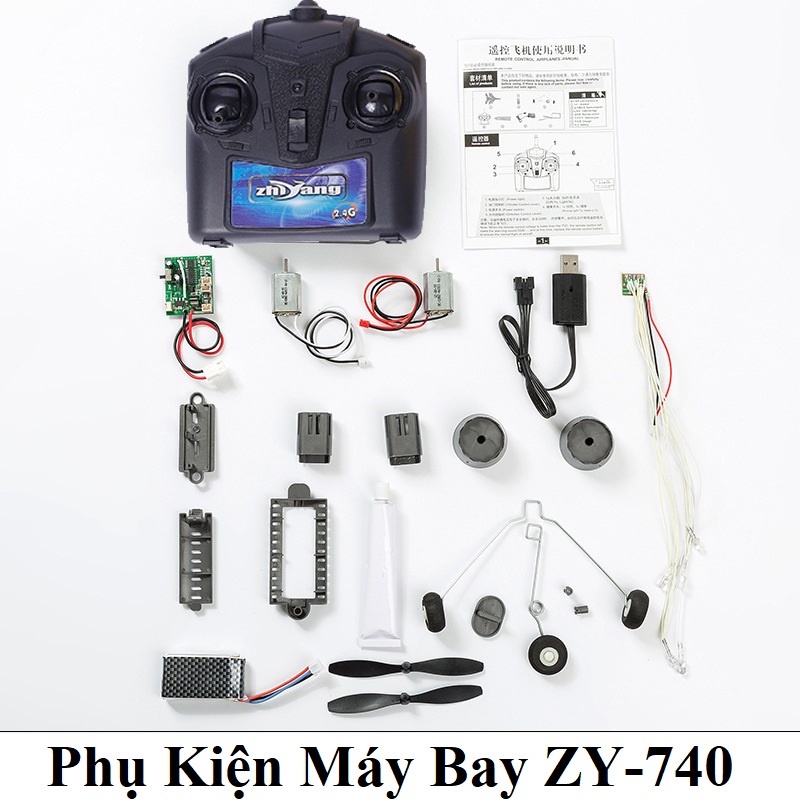 Phụ kiện máy bay điều khiển Mig 740 - Zy 740