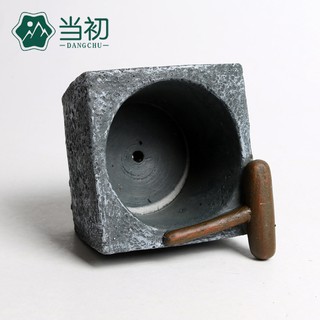 Chậu hoa bằng gỗ hình cái búa sáng tạo phong cách vintage