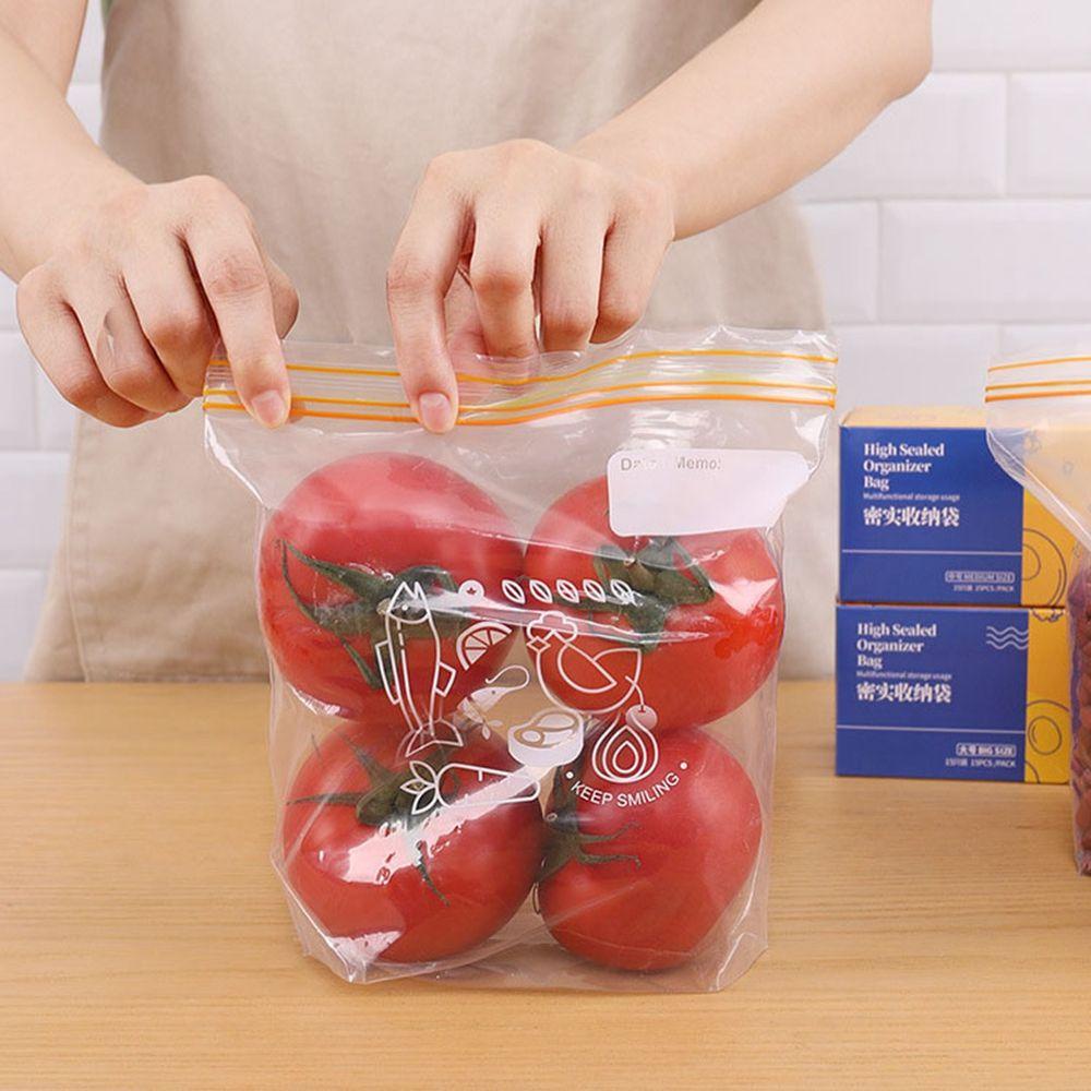 PATRICIA Set 15 / 25 / 30 Túi Zip Đựng Thực Phẩm Tiện Lợi
