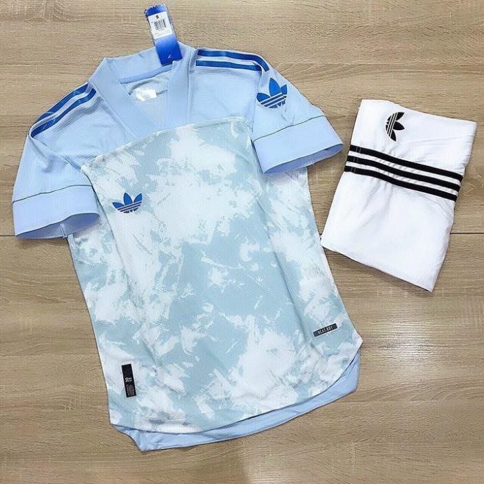 Áo bóng đá 🔥 Bộ Ba Lá ADIDAS phối màu - Cam kết Y Hình - Hàng xịn, Set thể thao đẹp năm 2021