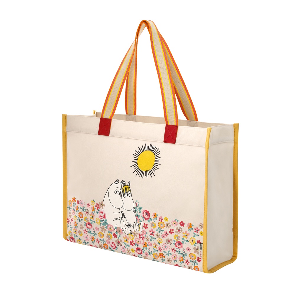 Cath Kidston - Túi đeo vai The Milly Tote Moomins Meadow -  1001815 - Cream