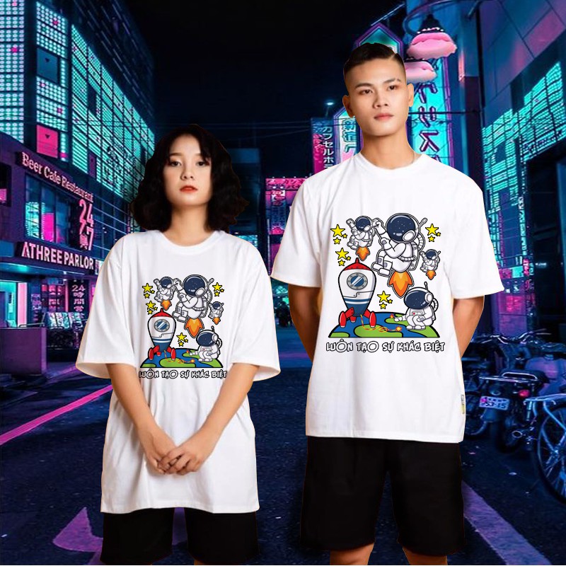 Áo Thun Nam Nữ, Unisex, Form Rộng, tay lỡ [NEWDAY T-SHIRT]M27