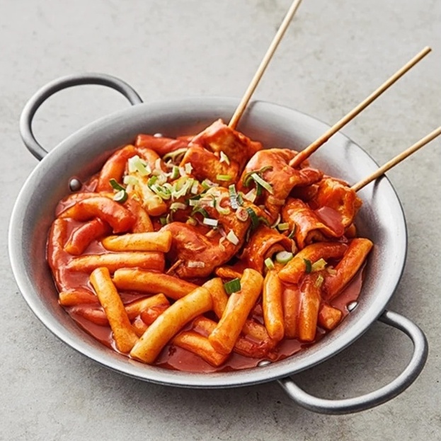 Combo Bánh gạo tokbokki kèm sốt + phô mai mozza và chả cá