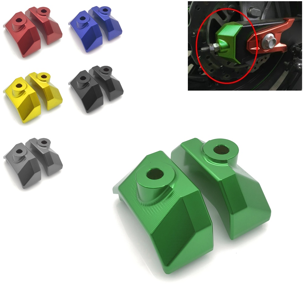 Phụ Tùng Điều Chỉnh Xích Sau Bằng Nhôm CNC Cho Xe Mô Tô Kawasaki Ninja Z800 Z 800 2013-2016