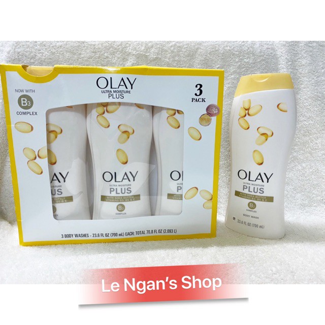 Sữa tắm dưỡng ẩm Olay Ultra Moisture/Fresh Outlast Body Wash 650ml