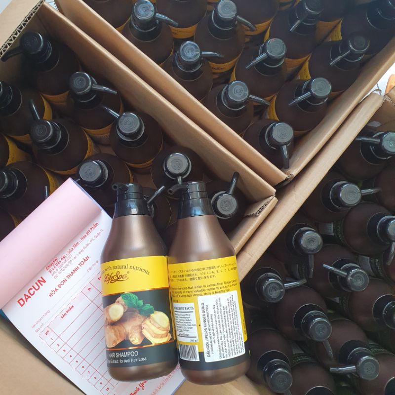 Dầu gội đầu lifespa 4in1 ngăn rụng tóc và kích thích mọc tóc 500ml