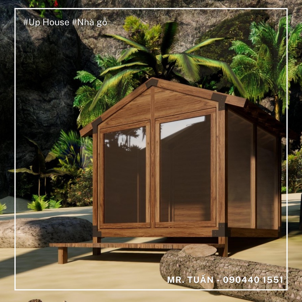 Nhà gỗ bồng bềnh lắp ghép thông minh -Nơi cảm xúc thăng hoa {Liên hệ ngay để nhận giá ưu đãi}