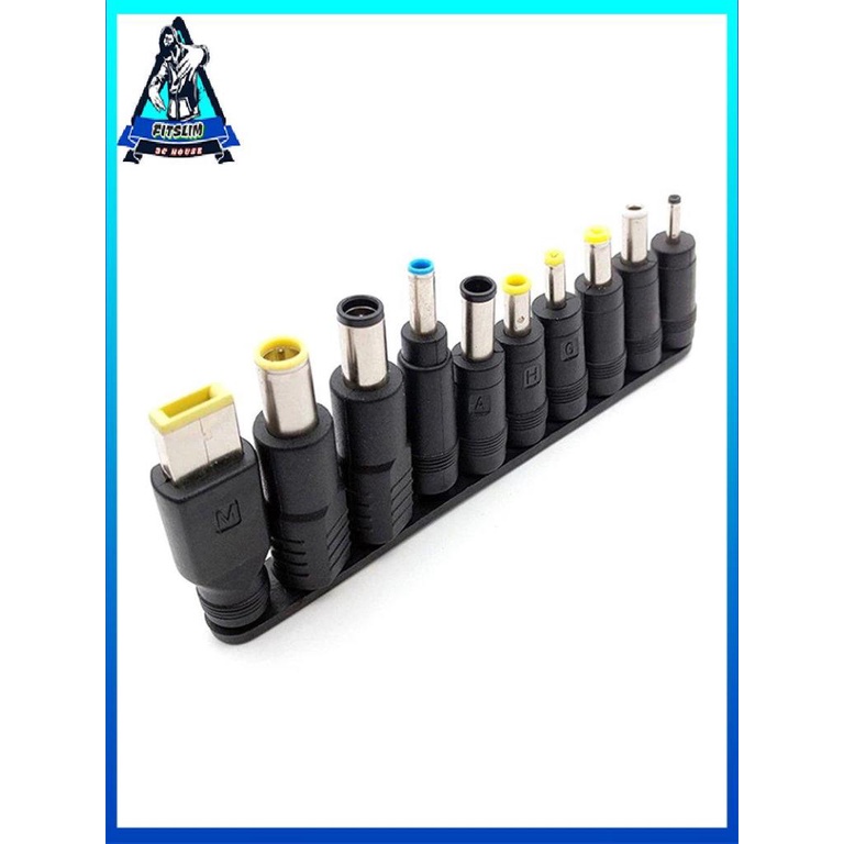 [Fitslim] Universal For Notebook Laptop Charger Power Adapter Tips Jack Connector