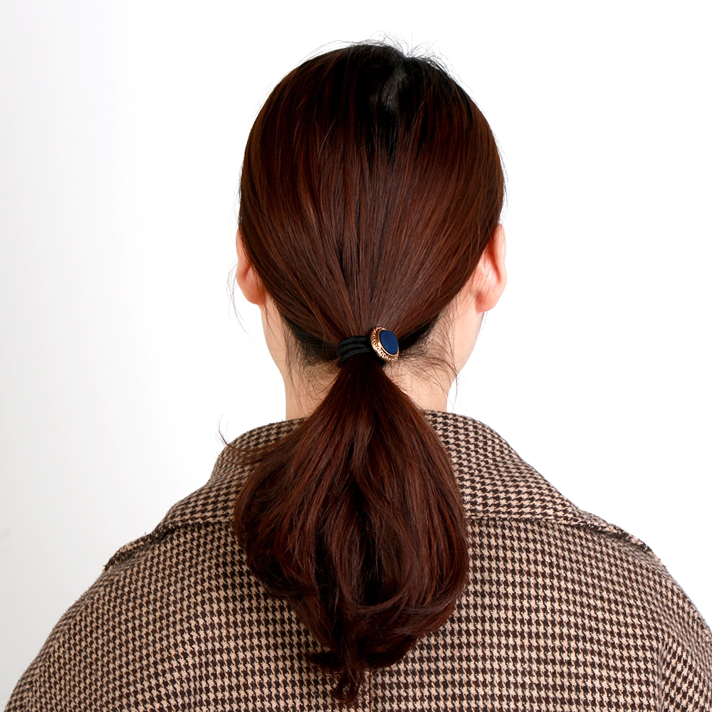 Cài tóc đính nút thời trang nữ tính